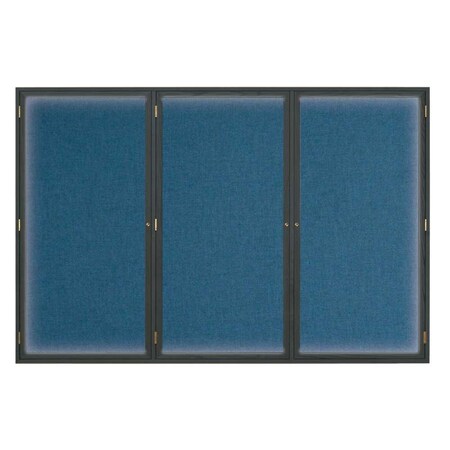 United Visual Products Open Faced Traditional Corkboard, 24x18" UV640A-WHITE-PUMICE